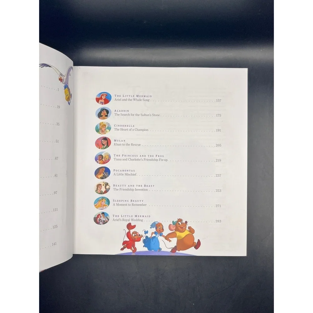 Disney Princess Storybook Collection Book Ariel Rapunzel‎ Merida Jasmine 2015